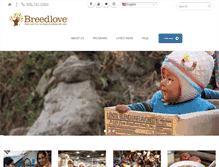 Tablet Screenshot of breedlove.org